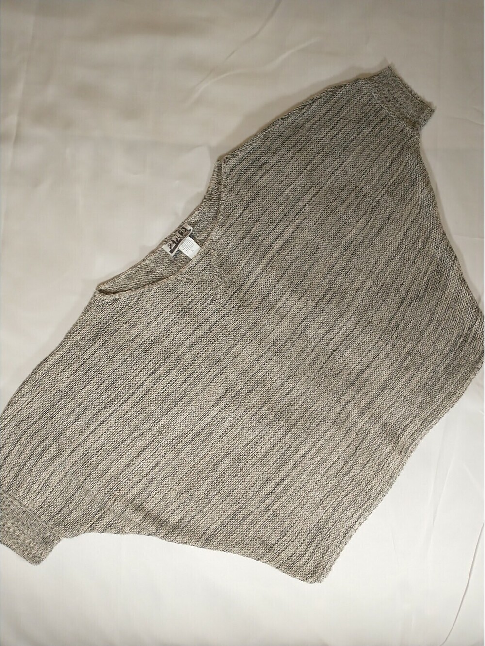 Two One Two 212New York Knit Sweater Gray XL